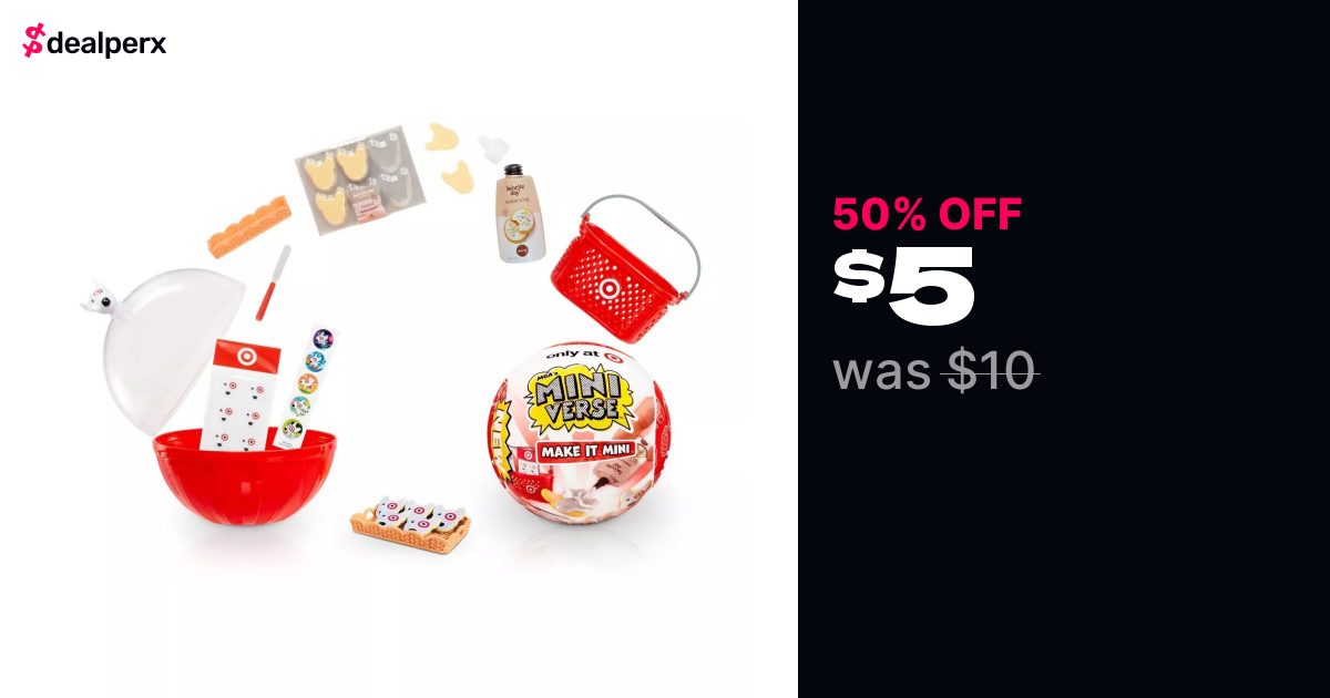 Mga's Miniverse Make It Mini Target Food Favorites - Dealperx