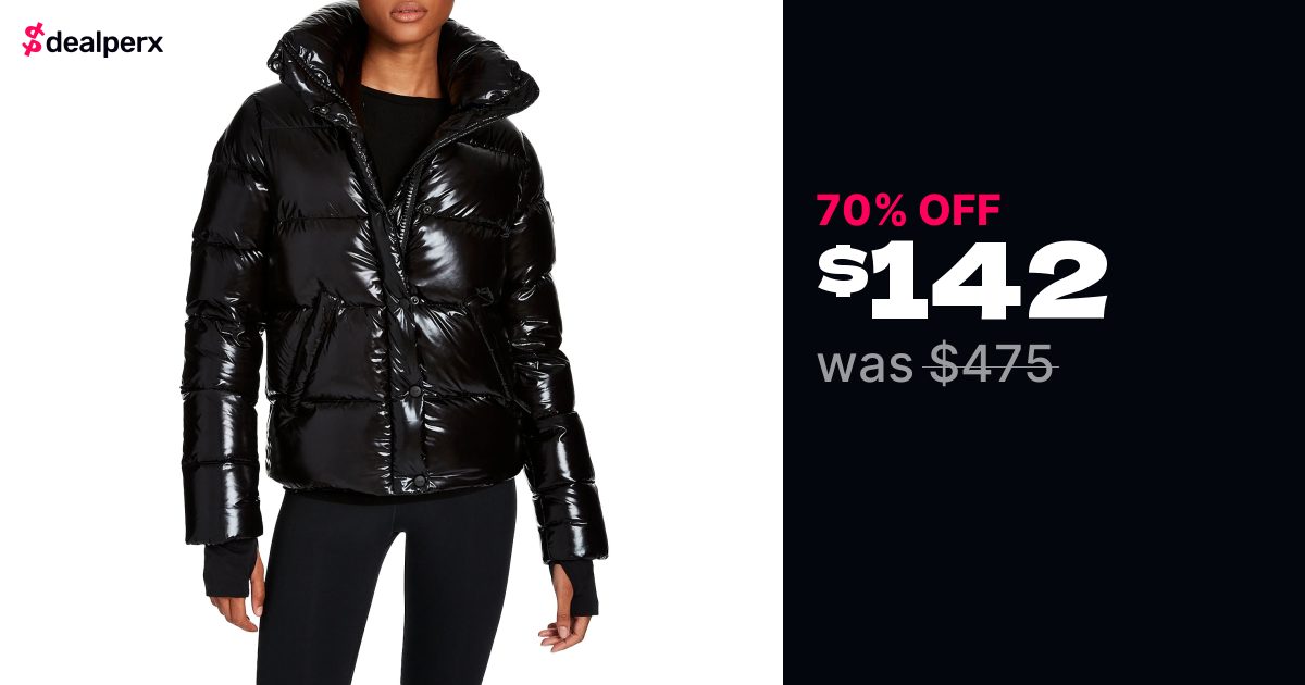 Sale on SAM. Isabel Glossy Down Puffer Jacket