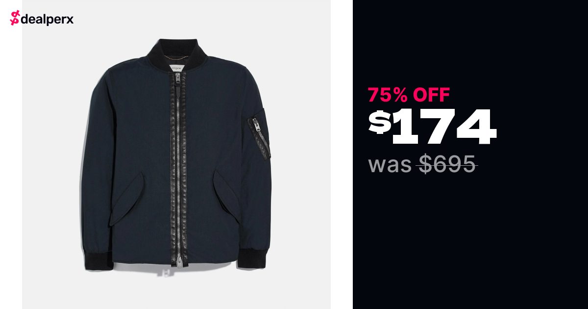 Sale on Coach COACH Ma 1 Jacket