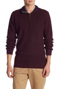 Ted Baker London Stach Rib Knit Pullover $109.97