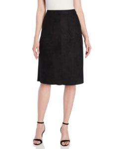 Catherine Malandrino Faux Suede A-Line Skirt size 10