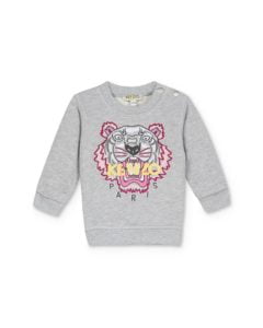 Kenzo Girls' Embroidered Tiger & Logo Sweatshirt