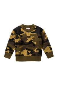 Burberry Wool Camo Sweater (Little Boys & Big Boys)