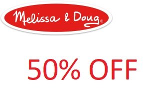 MELISSA & DOUG 50% SALEp