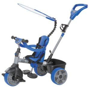 Little Tikes 4-in-1 Basic Edition Trike, Bluep