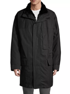 Yves Salomon Rabbit Fur-Lined Down Trek Jacket