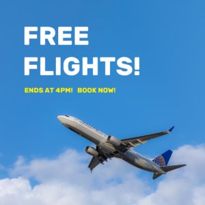 100% Off Flights on Frontier Airlines! 4 HOURS ONLY!!