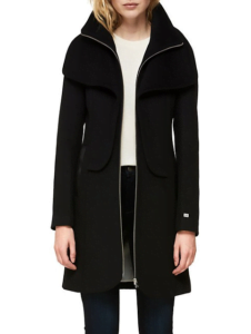 Soia Kyo Straight-Fit Walker Coat
