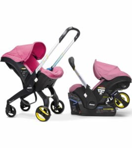 Doona Infant Car Seat & Stroller - Sweet (Pink)