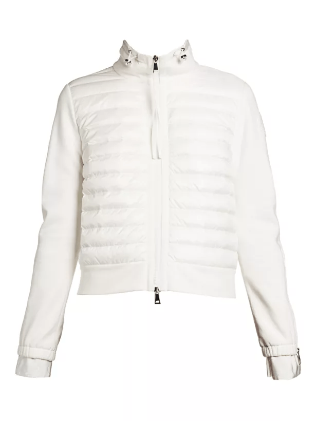 Sale on Moncler Moncler Combo Knit & Down Puffer Jacket
