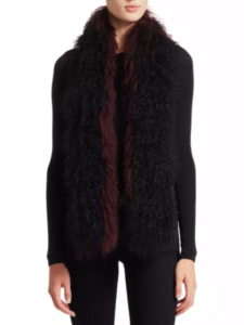 The Fur Salon Tibetan Lamb Scarf