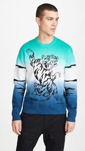 KENZO Dip Dye Tiger Sweater