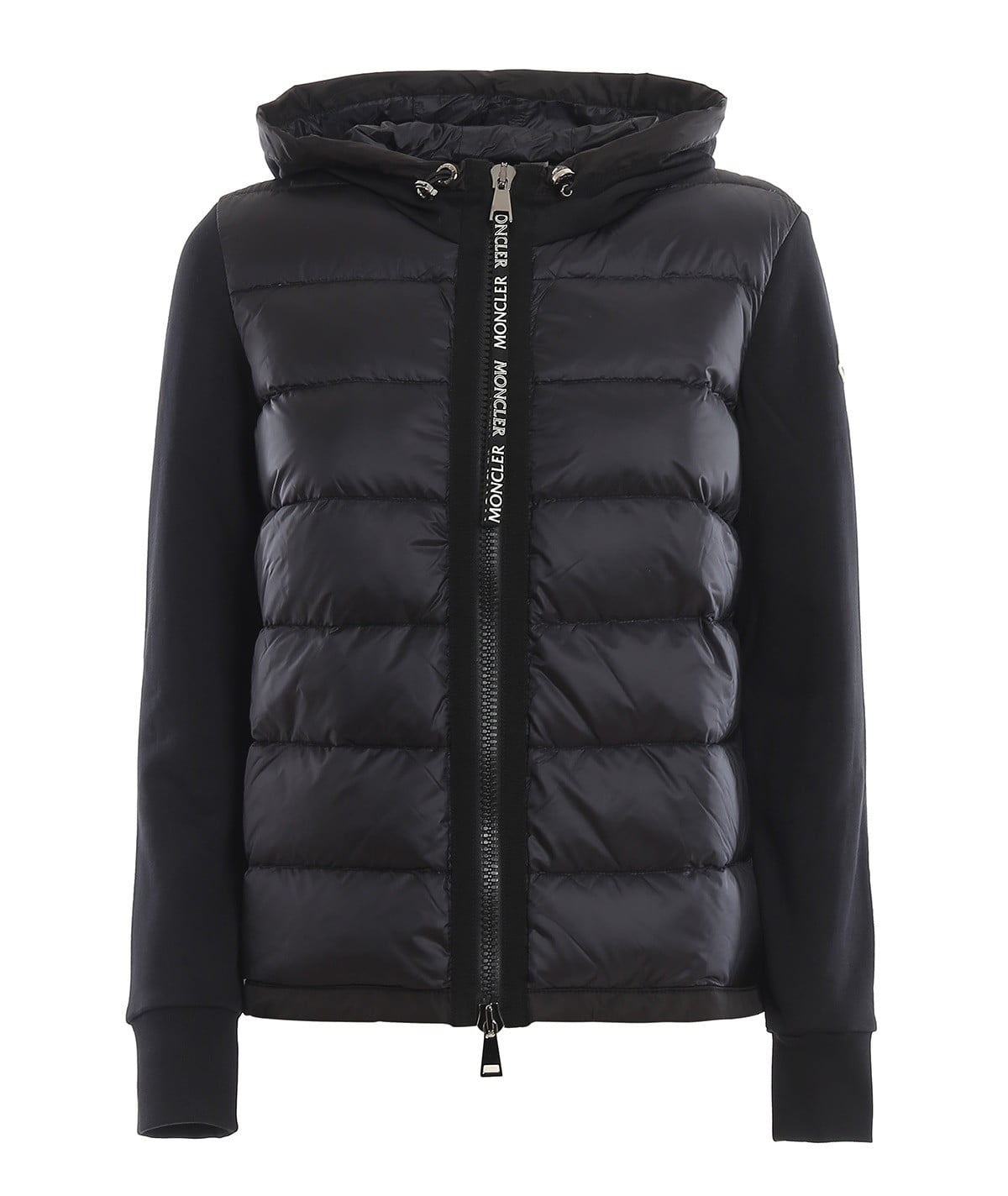 Sale on Moncler MONCLER Ladies Long Sleeve Padded Font Cardigan