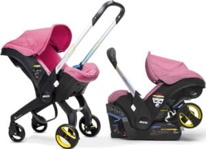 Doona Infant Car Seat & Stroller - Sweet (Pink)