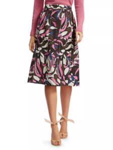 Floral Midi Skirt (4,10,14)