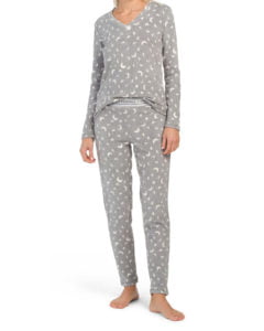 Moon Dot Legging Pajama Set