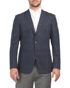 Made In Italy Wool Blend Jacket