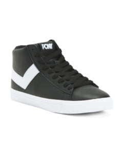 Classic High Top Leather Sneakers