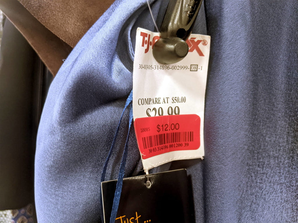 TJ Maxx price tag tricks