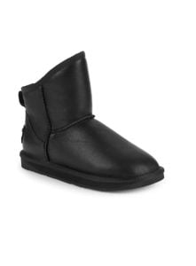 Cosy Shearling & Leather Ankle Boots( size 5,6,7)