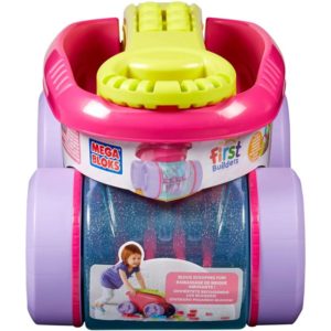 Mega Bloks First Builders Block Scooping Wagon (Pink)
