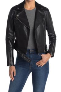 Leather Moto Jacket