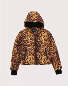 Big Girls Leopard Print Jacket
