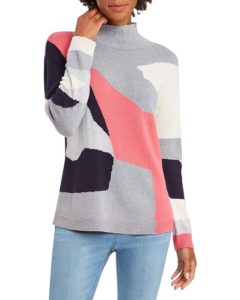 The Bright Way Color Blocked Sweater