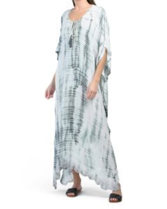 Tie Dye Cover-up Maxi Dress