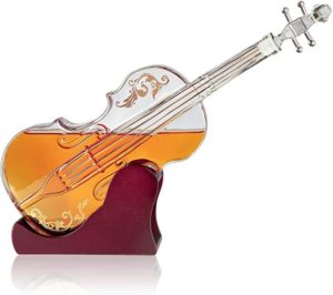 Glass Violin Decanter