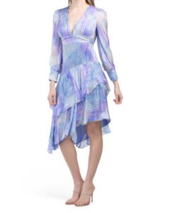 Silk Blend Meridian Dress