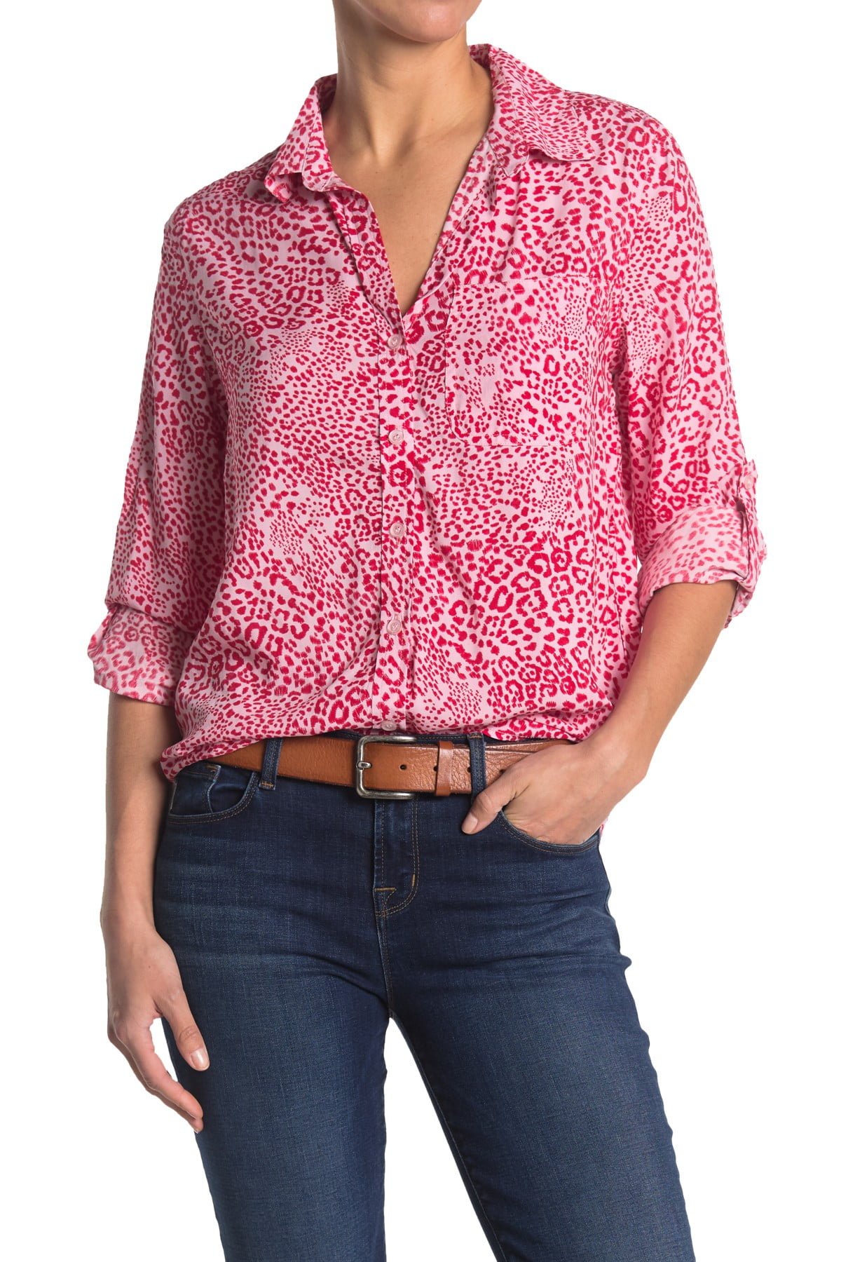 Sale on Velvet Heart Animal Print Blouse