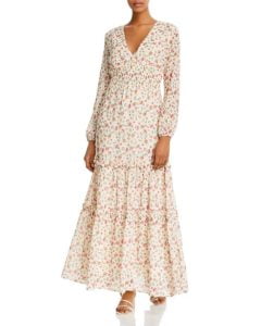 Floral Print Maxi Dress
