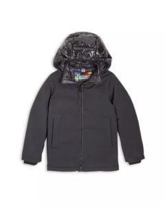 Boys' Hooded Woven Down Jacket - Big Kid
