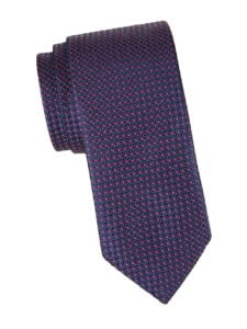 Dotted Silk Tie