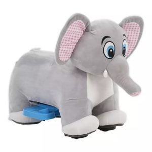 6-Volt Elephant Plush Toy Ride-On