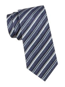 Striped Silk Tie