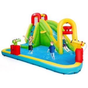 Water Slide Kids Bounce House Without Blower