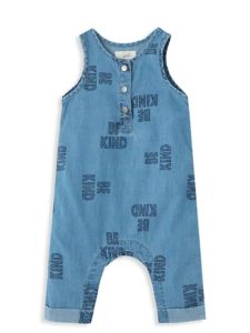 Baby's Be Kind-Print Coverall