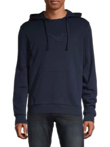 Embroidered Long-Sleeve Hoodie