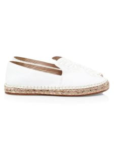 Butterfly Leather Espadrilles