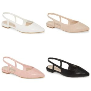 Glow Slingback Flat