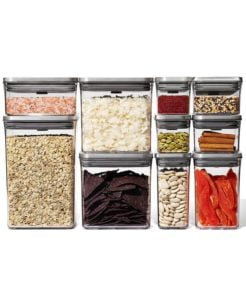 OXO Steel Pop 12-Pc. Food Storage Container Set