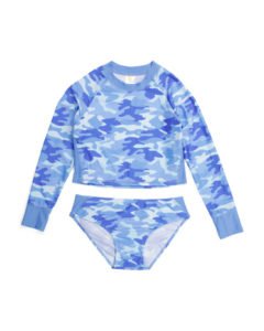 Big Girls  Two-piece Rash Swimsuit