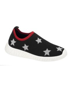 Little Girls Printed Star Slip On Sneakers Shoe