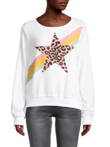 Leopard Star Sweatshirt