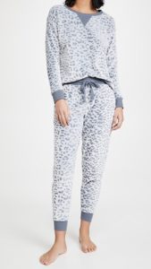 Plush Pur Rib Cuff Sleep Set