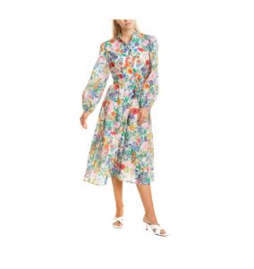 Beulah Floral Midi Dress