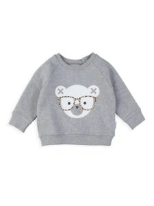 Boy's Nerd Bear Sweatshirt size 7,8