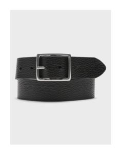 Pebbled Leather Belt